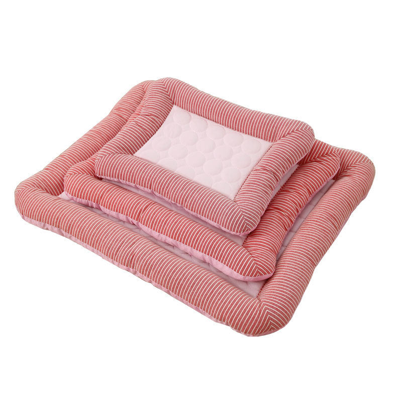 Ice Silk Cooling Mat – Soft Summer Bed for Cats & Dogs - Glow My Cat
