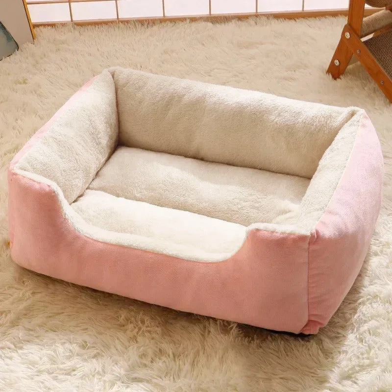Ultra-Soft Plush Cat Bed – Multiple Sizes Available - Glow My Cat