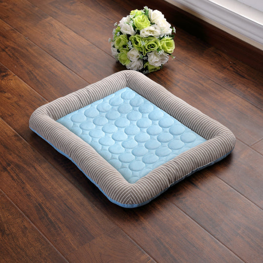 Ice Silk Cooling Mat – Soft Summer Bed for Cats & Dogs - Glow My Cat