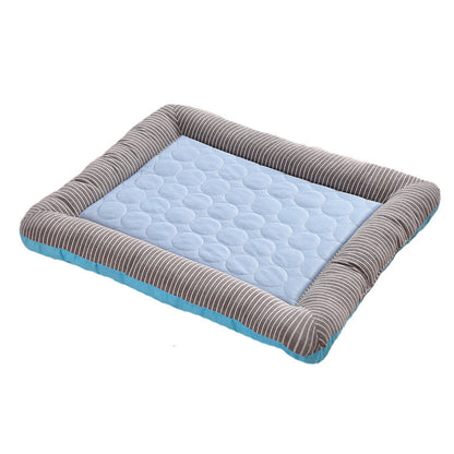 Ice Silk Cooling Mat – Soft Summer Bed for Cats & Dogs - Glow My Cat