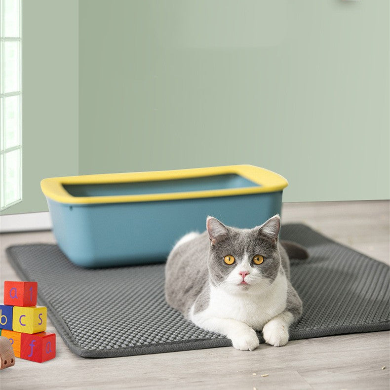 Waterproof Cat Litter Mat – No More Mess, Just Clean! - Glow My Cat