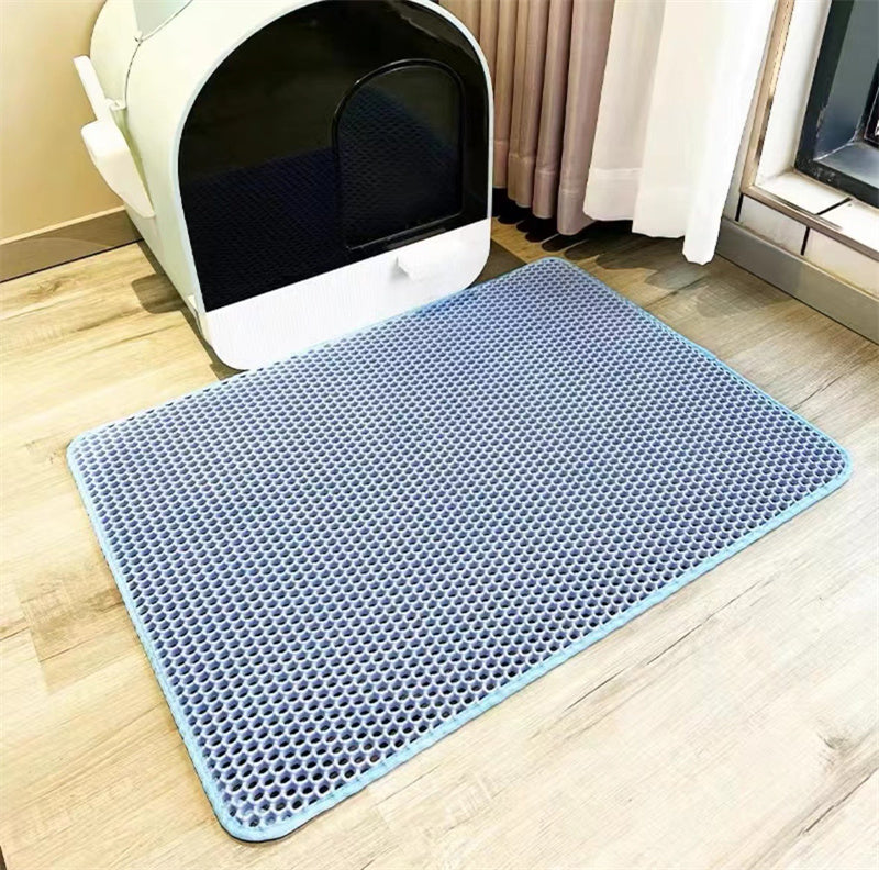 Waterproof Cat Litter Mat – No More Mess, Just Clean! - Glow My Cat