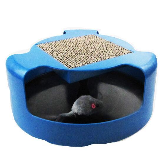 Interactive Spinning Cat Toy – No Batteries Needed - Glow My Cat