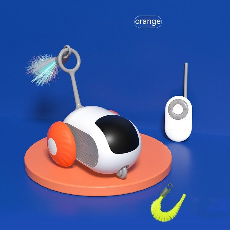 Remote Control Cat Car Toy – USB Smart Chasing Fun - Glow My Cat