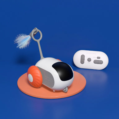Remote Control Cat Car Toy – USB Smart Chasing Fun - Glow My Cat