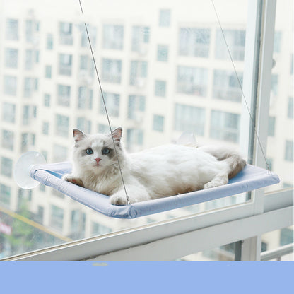 Cat Window Hammock – Cozy Hanging Bed with Suction Mount - Glow My Cat