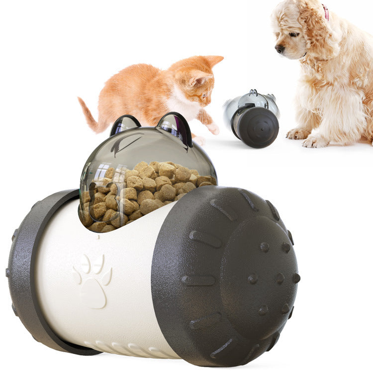 Interactive Swing Bear Food Ball for Cats & Dogs - Glow My Cat