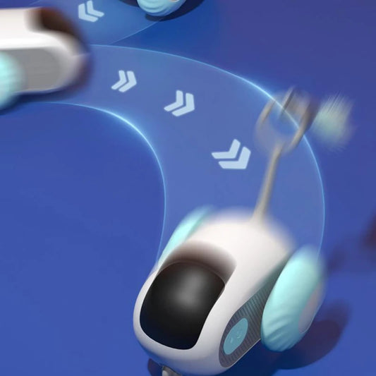 Remote Control Cat Car Toy – USB Smart Chasing Fun - Glow My Cat