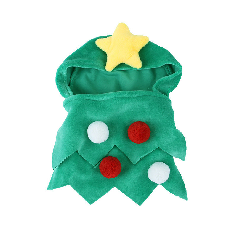 Adorable Pet Christmas Cloak – Cozy Holiday Costume - Glow My Cat