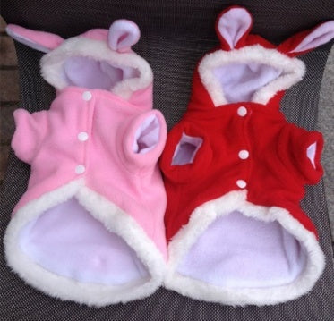 Cute Bunny Cat Hoodie – Warm, Funny & Adorable - Glow My Cat