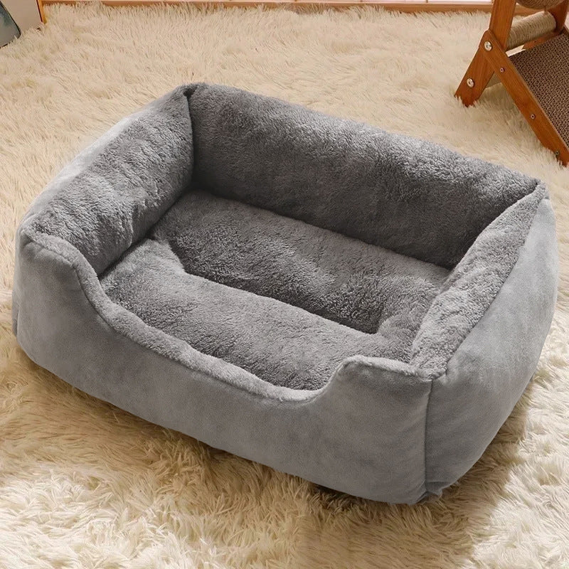 Ultra-Soft Plush Cat Bed – Multiple Sizes Available - Glow My Cat