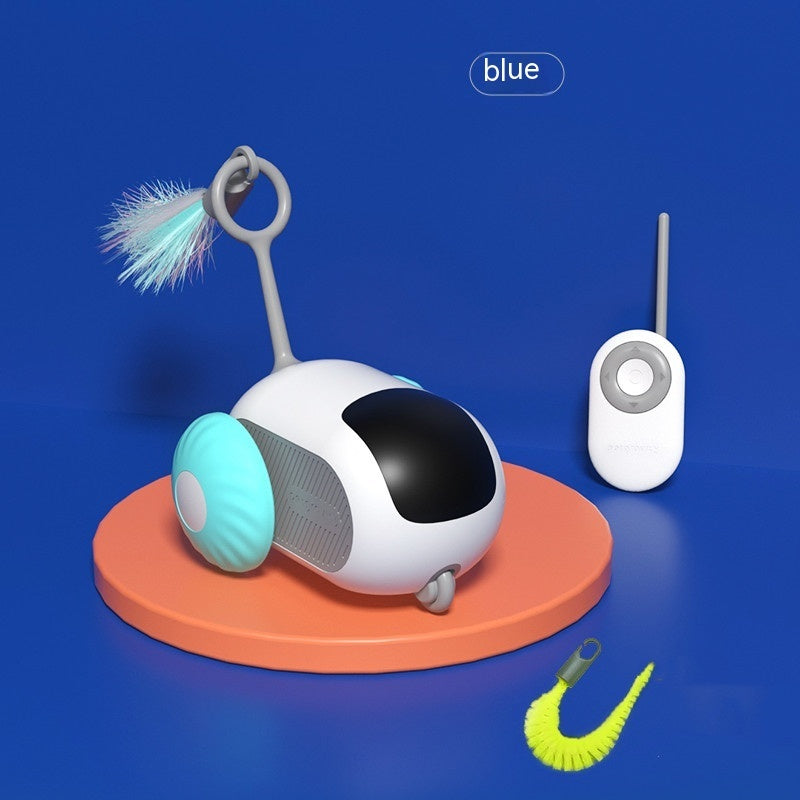 Remote Control Cat Car Toy – USB Smart Chasing Fun - Glow My Cat