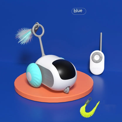 Remote Control Cat Car Toy – USB Smart Chasing Fun - Glow My Cat