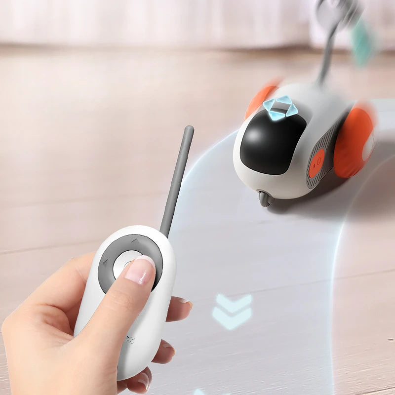 Remote Control Cat Car Toy – USB Smart Chasing Fun - Glow My Cat
