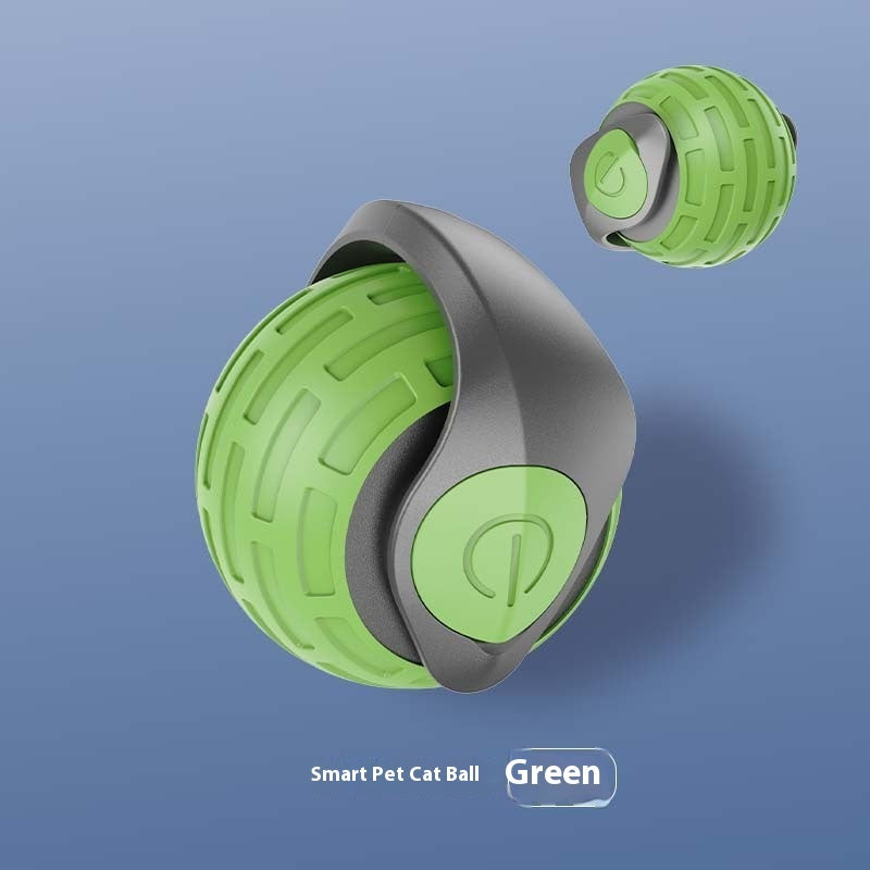 Smart Rolling Cat Toy Ball – USB Rechargeable & Fun - Glow My Cat