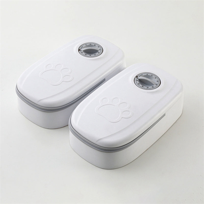 Smart Cat Feeder & Water Dispenser – No Electricity Needed - Glow My Cat