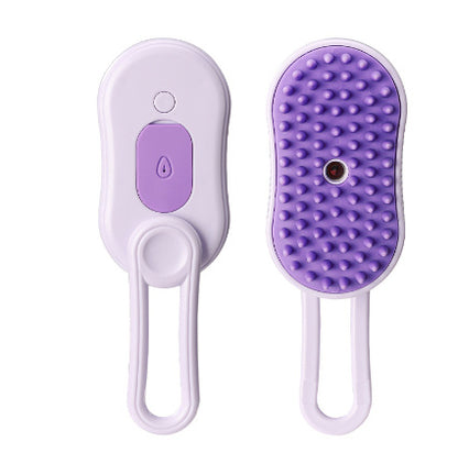 Cat Grooming Brush With Steam – Detangles & Reduces Shedding - Glow My Cat